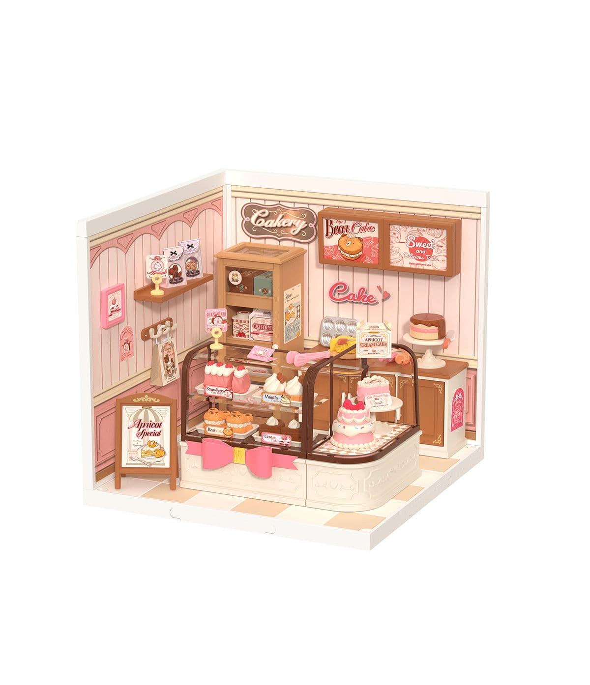 Miniaturowy Domek DIY - Cukiernia Tasty Cake Shop | Rolife (Puzzle 3D)