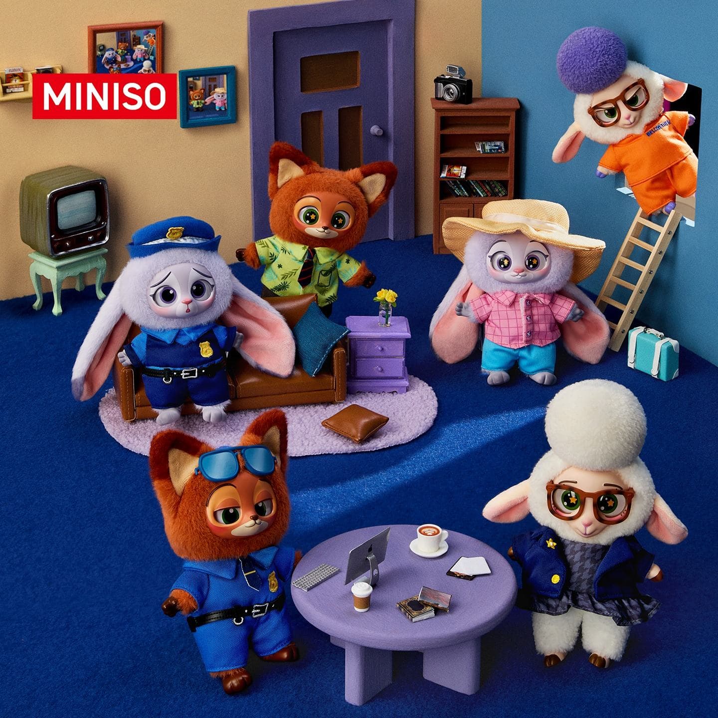 Blind box – figurka kolekcjonerska: MINISO Zootopia